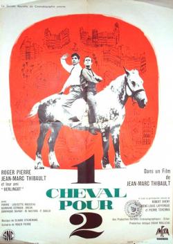 UN CHEVAL POUR DEUX BOX OFFICE FRANCE  1962