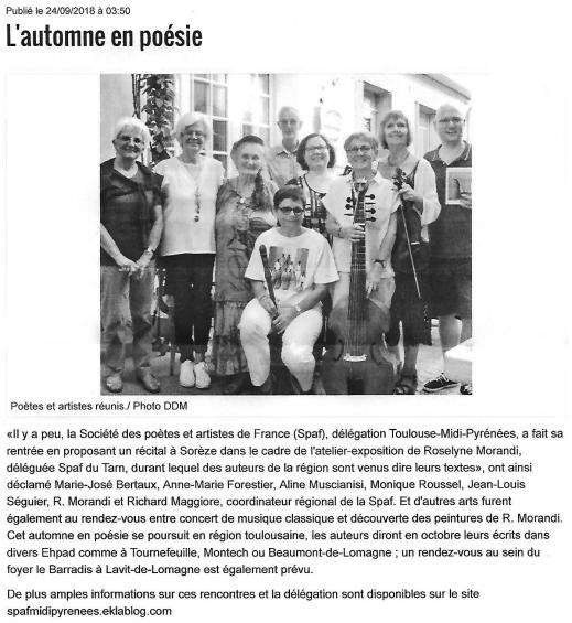 ECHOS DE SOREZE
