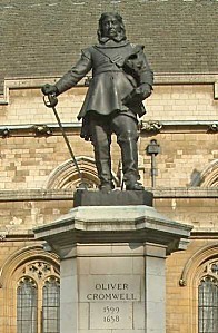 Oliver Cromwell - Statue - Palace of Westminster - London -
