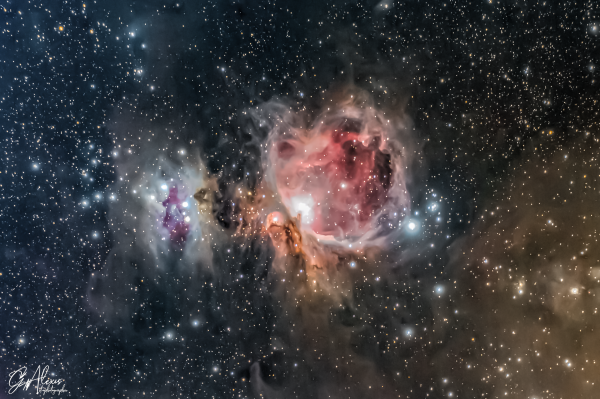 La grande nébuleuse d'Orion - Barbentane le 30 décembre 2021