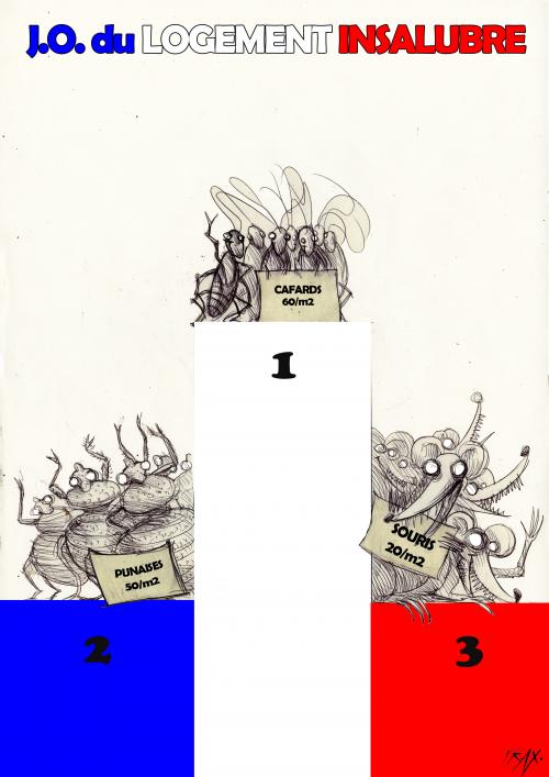 J.O. Logeents sociaux souris cafards punaises de lit logement insalubre