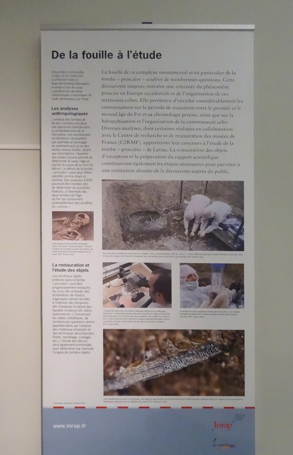 Prince de Lavau, Princesse de Vix...souvenirs d'une superbe exposition au Musée du Pays Châtillonnais-Trésor de Vix