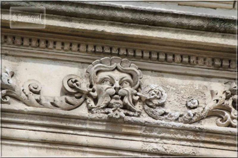 La Rochelle rue du Minage détail maison Renaissance