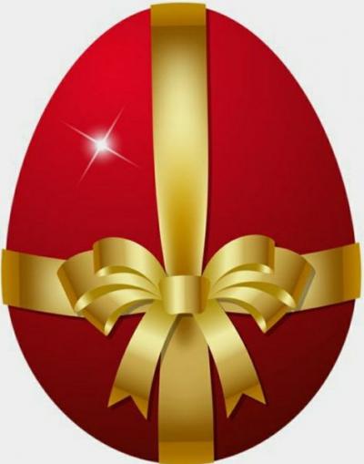 Beaux oeufs de Pâques