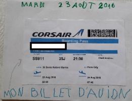 Son premier carnet de voyage à 5 ans 1/2