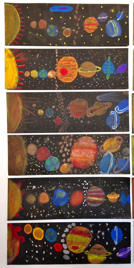 Idée Pinterest : Productions artistiques "L'espace"
