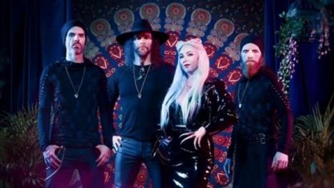 DARK SARAH - "Invincible" [feat. Kasperi Heikkinen] Lyric Video