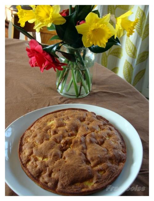 Gâteau moelleux à la Mangue