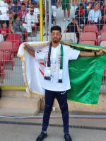 Jeux Panarabes à Oran le Mouloudéens Telaidjia Fakhr Eddine 2ème