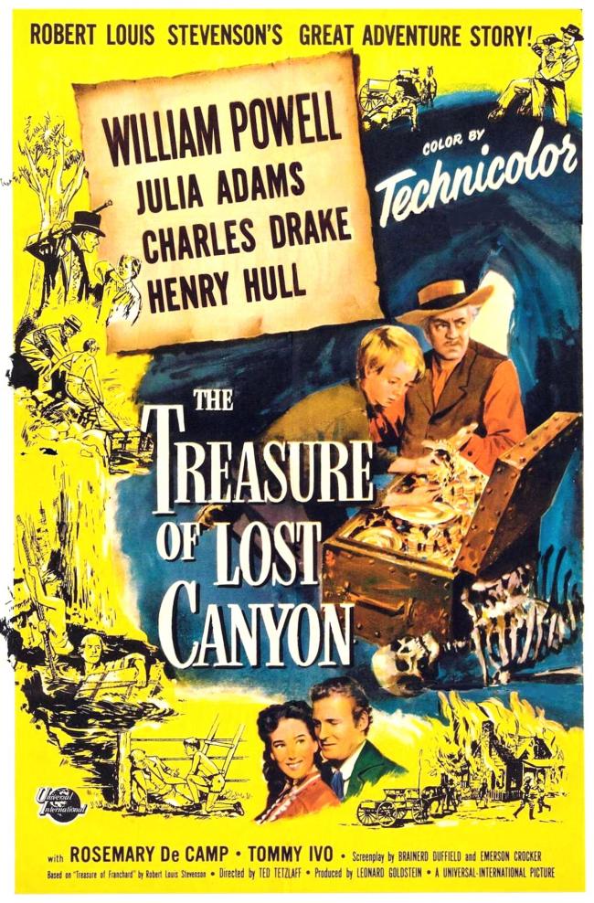 THE TREASURE OF LOST CANYON BOX OFFICE USA 1952