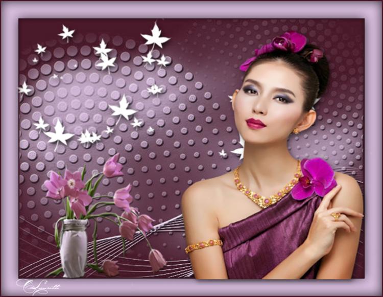 Tuto masque couleurs et transparence