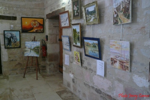 Les peintres de la Section Peinture des Amis du Châtillonnais ont exposé à Jully (Yonne)