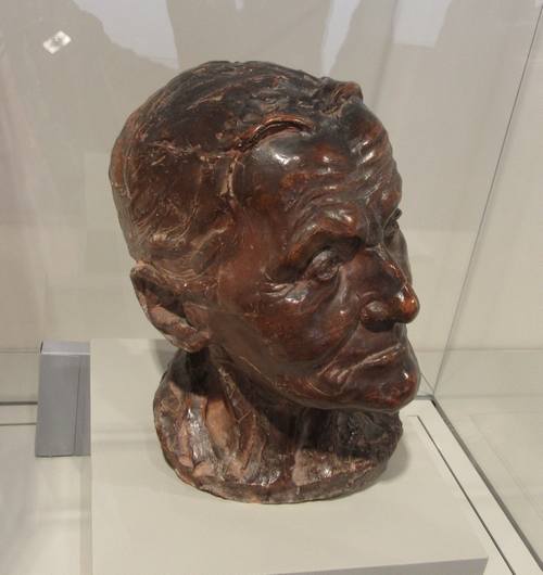 Visite du Musée de Nogent sur Seine avec l'ACC : la partie consacrée à la sculptrice Camille Claudel...