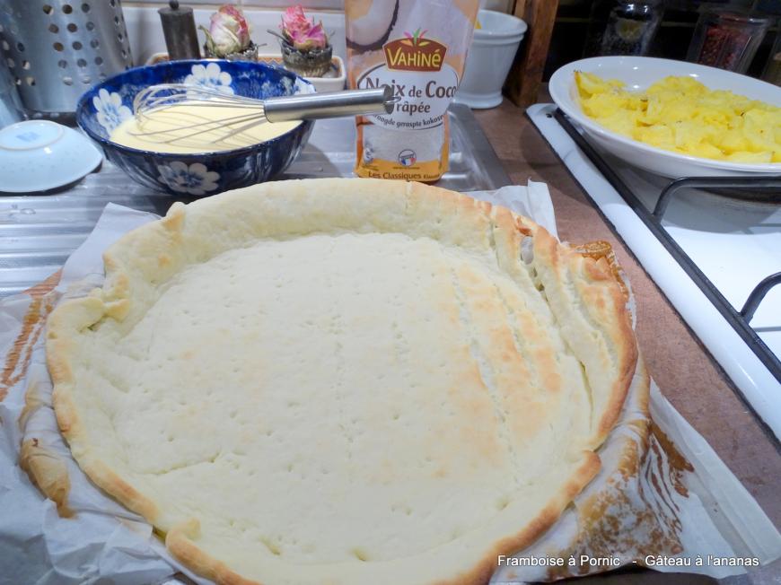 Tarte ananas à la noix de coco - 2020
