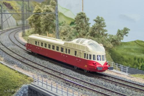 Construction d'un autorail ADP sur base Electrotren