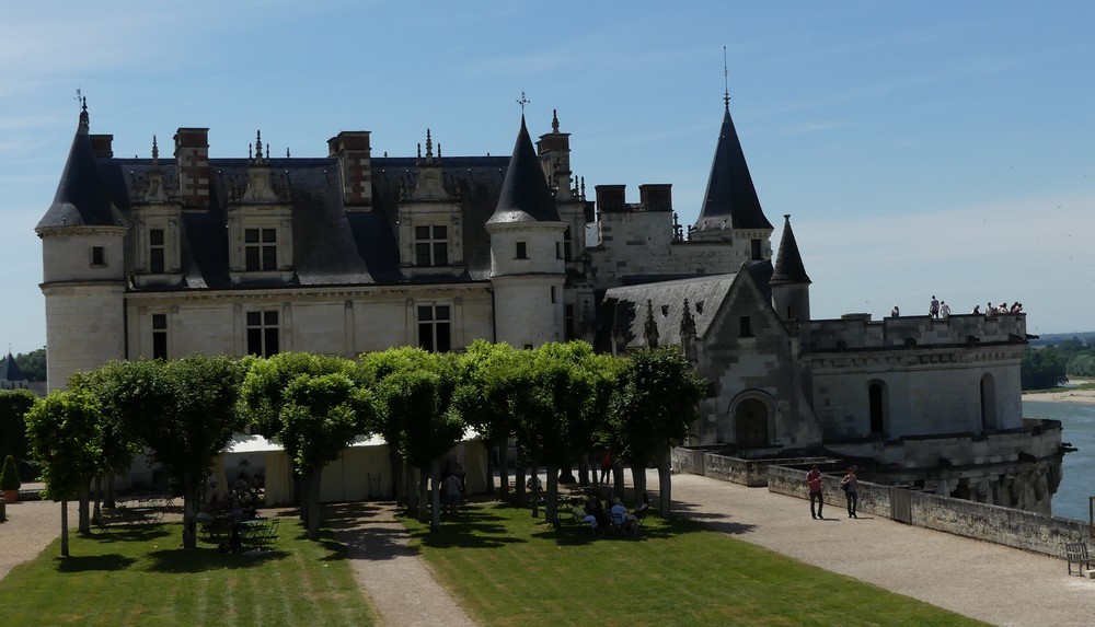 Le Château Royal d'Amboise : les jardins...