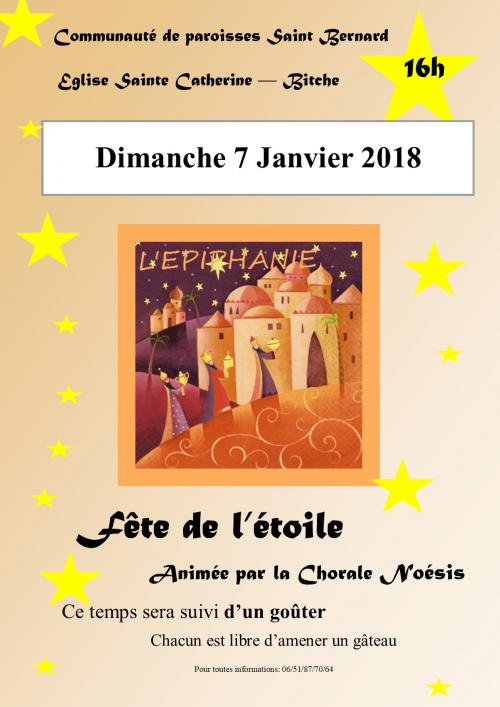 CONCERT DE L’ÉPIPHANIE 2018