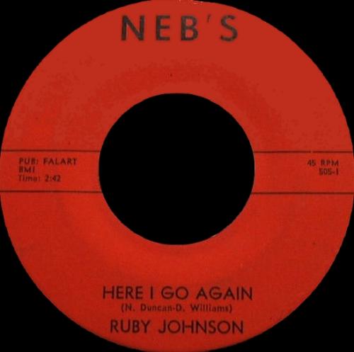 Ruby Johnson : CD " The Singles Collection 1955-1968 " Soul Bag Records DP 99 [ FR ]