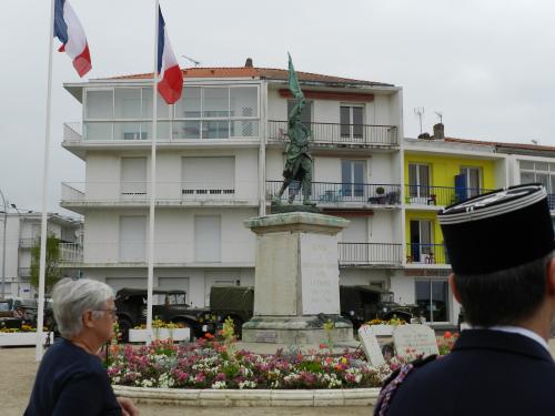 * Cérémonie du 70e anniversaire de la libération de Royan