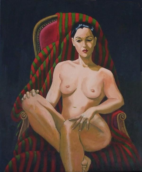 Jeudi - Un coup d'œil dans le rétro : Nu dans un fauteuil