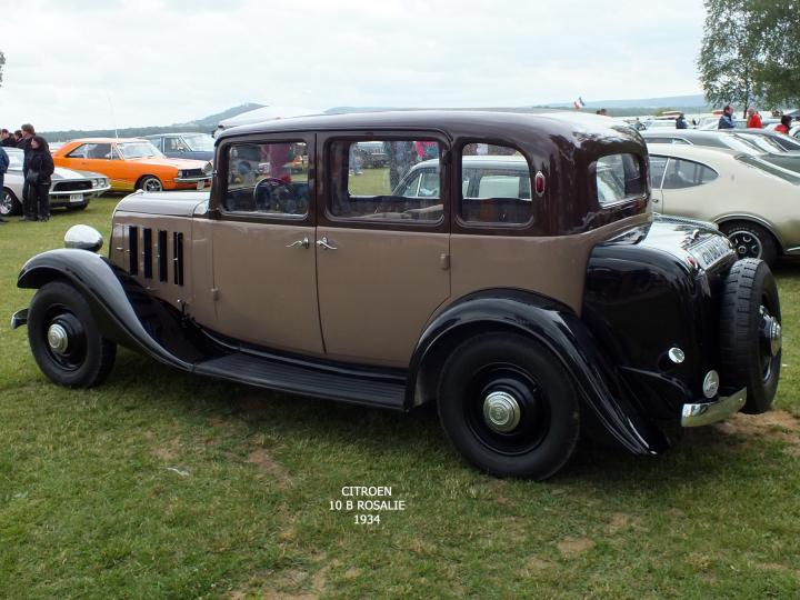 CITROEN AVANT LA TRACTION : LES "ROSALIE"