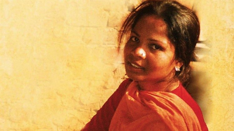 Une photo d'Asia Bibi avant ses années de prison au Pakistan.