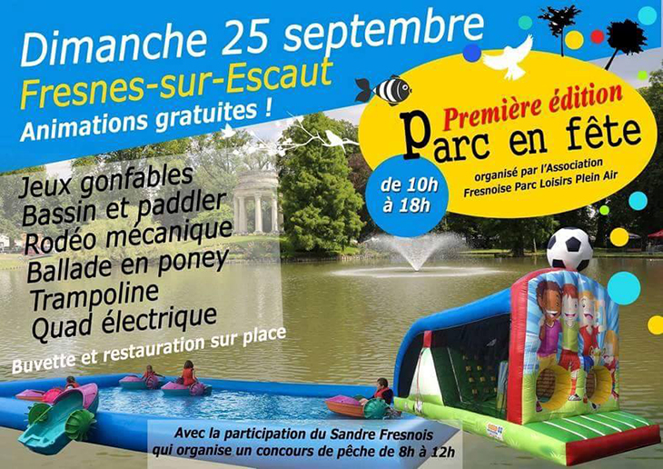Parc en fête, à Fresnes-sur-Escaut