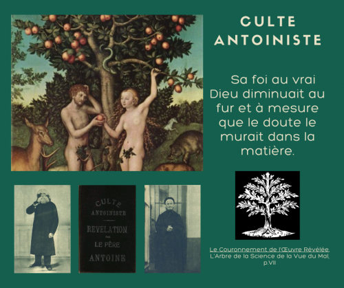 Le Couronnement de l'Œuvre Révélée, L'Arbre de la Science de la Vue du Mal (p.VII)