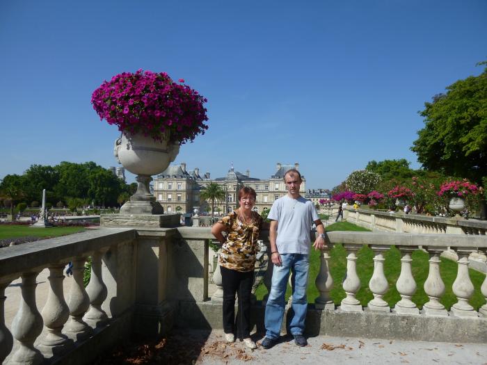 Palais du Luxembourg - Le Sénat au fond