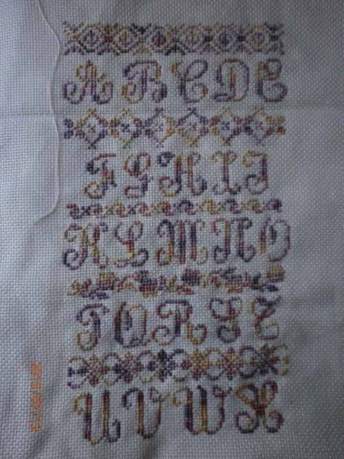 SAL Sampler maison grille 9/12