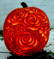 25+ Beautiful Floral Pumpkin Carving Ideas 2020 - Designbolts