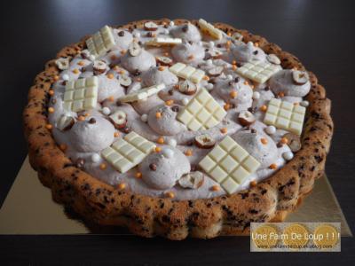 Entremet dulcey et croustillant praliné