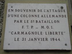 Grenoble et les plaques commémoratives