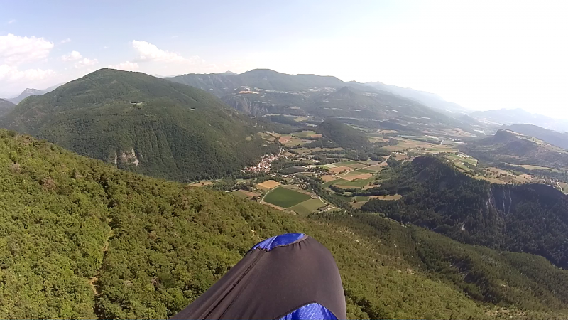 La course avec le vent