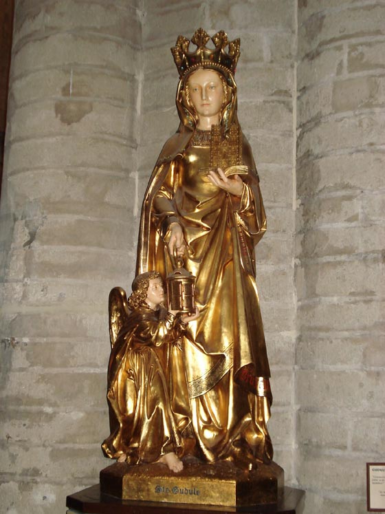 Sainte Gudule, Vierge, patronne de Bruxelles († 712)