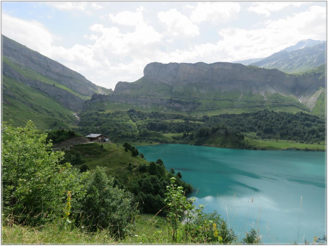 LE  BARRAGE  DE  ROSELEND  SAVOIE 