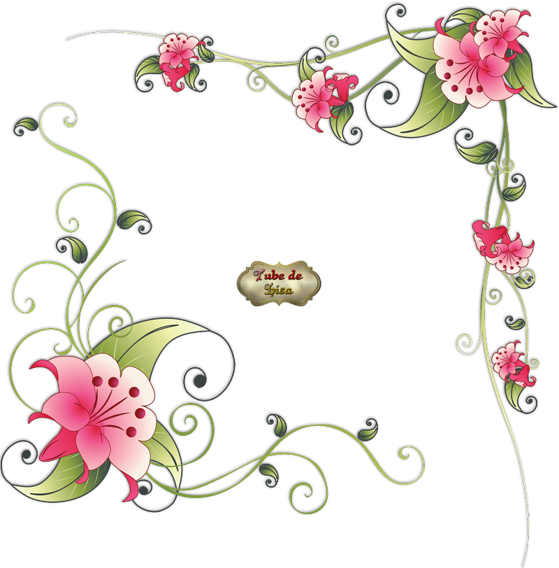 Cadre fleuri 1
