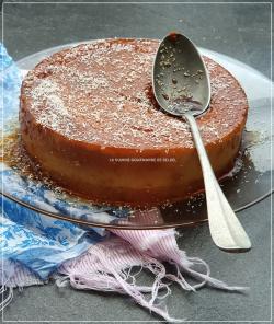 FLAN AUX ŒUFS AU CARAMEL ET NOIX DE COCO AU COOKEO