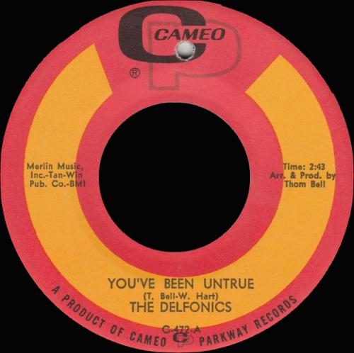 The Delfonics : Album " La La Means I Love You " Philly Groove Records, Inc. PG-1150 [ US ]