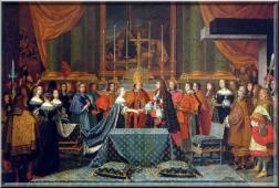 Le mariage du roi Louis XIV et de l'infante d'Autriche