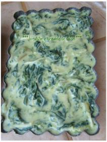 QUICHE SANS PÂTE AUX ÉPINARDS ALLÉGÉE
