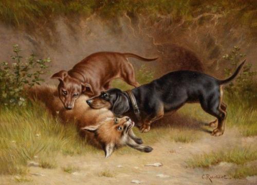 Peinture de : Carl Reichert