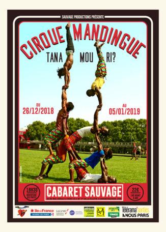 CIRQUE MANDINGUE Cabaret Sauvage FLYER WEB