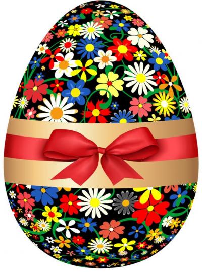 Beaux oeufs de Pâques