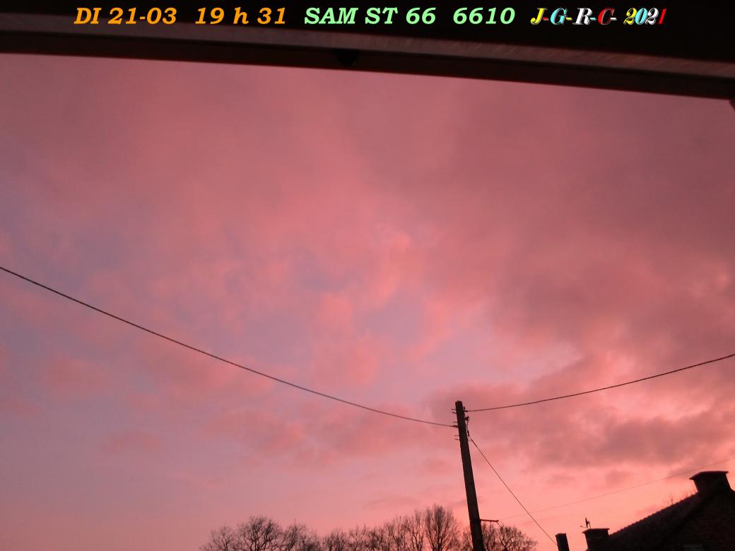CIEL DE JOUR OU DE NUIT: semaine 12  D  28-03-2021