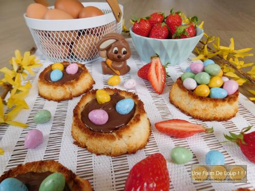 Nids de Pâques choco’ noisette
