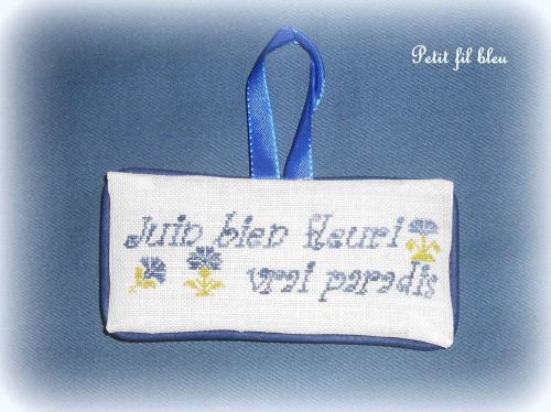 Vous avez brodé mes grilles