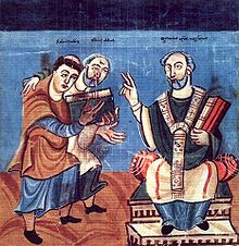 Bienheureux Alcuin. En charge de l'Abbaye de Saint Martin de Tours († 804)