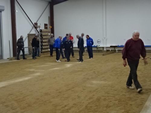 Résultats Concours Vétérans du 16 novembre 2017 au boulodrome