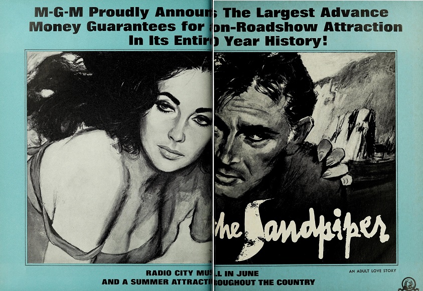 THE SANDPIPER USA BOX OFFICE 1965